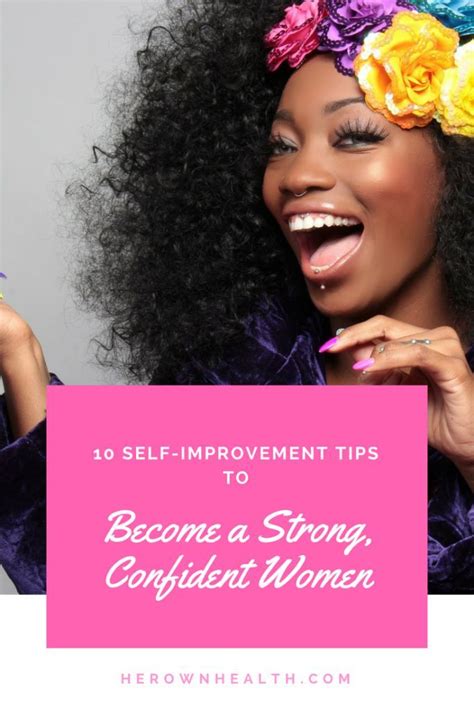10 Self Improvement Tips to Become a Strong, Confident ...