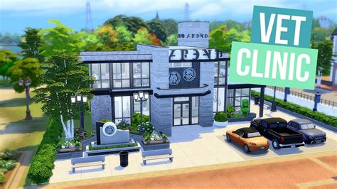 Vet Clinic And Pet Storesims 4speed Build No Cc Youtube