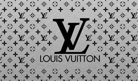 Black And White Louis Vuitton Logo Image