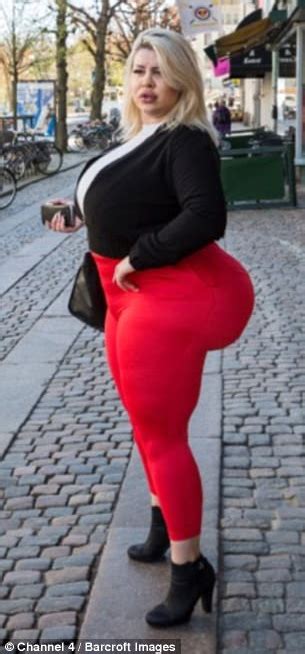 Swedish Model Natasha Crown Says Her Aim In Life Is To Have The Worlds Biggest Bum