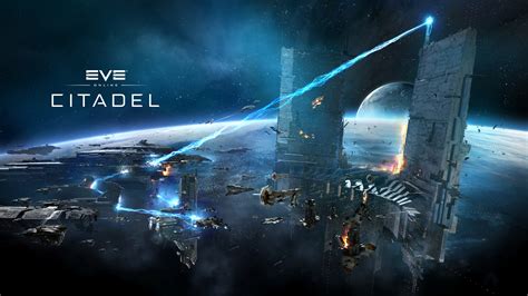 Download Space Station Battle Spaceship Space Video Game Eve Online Hd