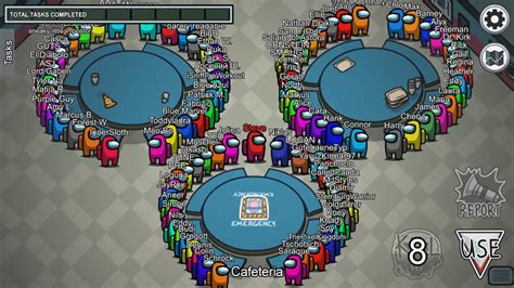 Among us is an online multiplayer game rated pegi 7 that allows a maximum of 10 players to take on the roles of a 'crewmate' or 'imposter'. Organized chaos? How to play an 'Among Us' game with 100 ...
