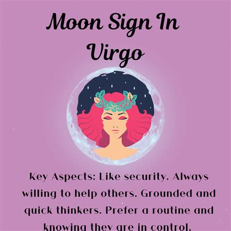 Moon Sign In Virgo Virgo Moon Sign Moon Sign Meaning Virgo Moon