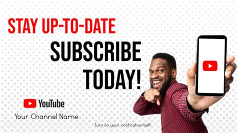 Youtube Subscribe Template Postermywall