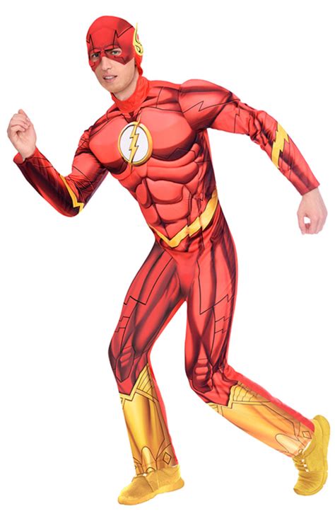 The Flash Mens Costume Mens Costumes Mega Fancy Dress