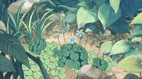 Aesthetic Plant GIF Aesthetic Plant Anime Discover Share GIFs