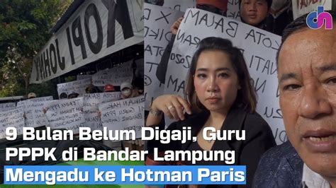 9 Bulan Belum Digaji Guru PPPK Di Bandar Lampung Mengadu Ke Hotman