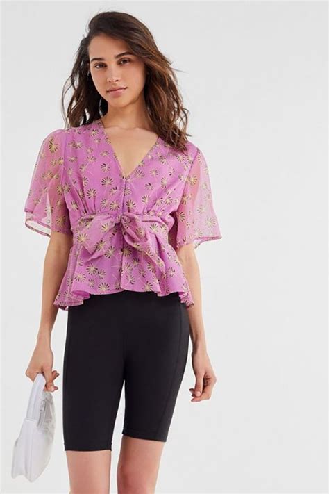 Spring Tops Sure To Freshen Up Your Seasonal Wardrobe Front Tie Top
