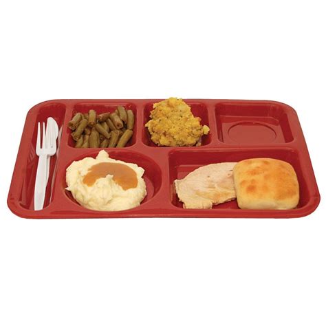 Cafeteria Tray Red Direcsource Ltd Db C02 Dinnerware Camping World