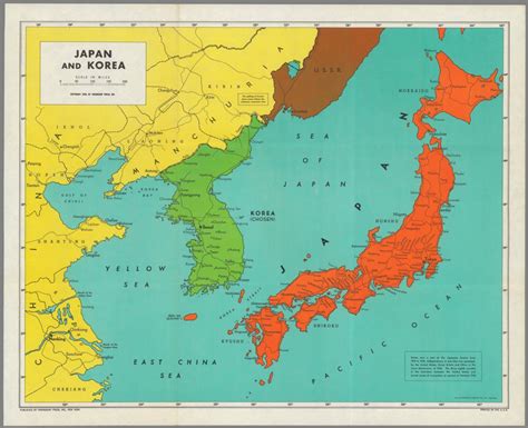 Japan And Korea David Rumsey Historical Map Collection