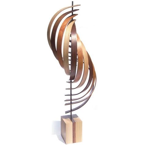 Modern Wood Sculpture Ascension By Jackson Wright Etsy Wood