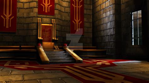 Throne Room Render By Namelessdesigns On Deviantart