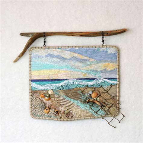 Beach Series 150 Original Art Quilt By Eileen Williams In 2021 Art