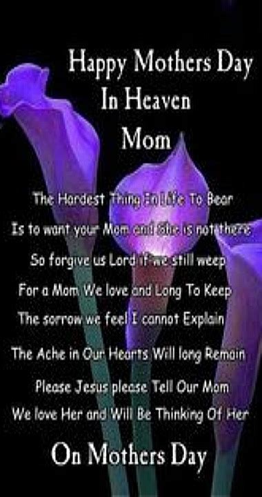 Happy Mothers Day In Heaven Messages Design Corral