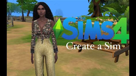 The Sims 4 Create A Sim Badass Blasian Youtube
