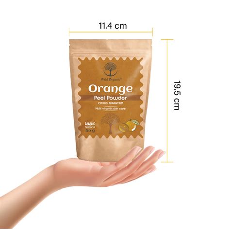 Buy Wild Organic Orange Peel Powder Online