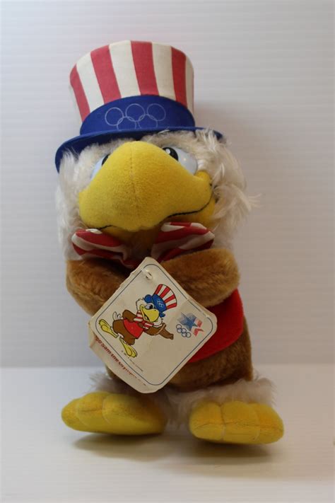 Sam The Olympic Eagle Mascot Vintage Olympics Mascot 1984 Etsy