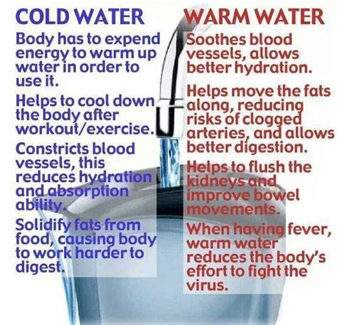 Cold Water Vs Hot Water Good To Know Fun And Interesting Facts Pint