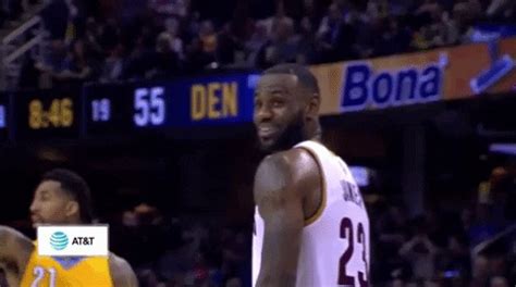 Share a gif and browse these related gif searches. Lebron James Shrug GIF by NBA - Find & Share on GIPHY