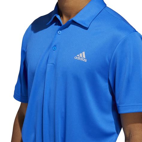 Adidas Golf Stripe Basic Mens Short Sleeve Polo Shirt Uv All