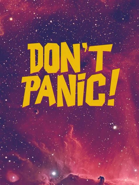 Dont Panic Wallpapers Top Free Dont Panic Backgrounds Wallpaperaccess