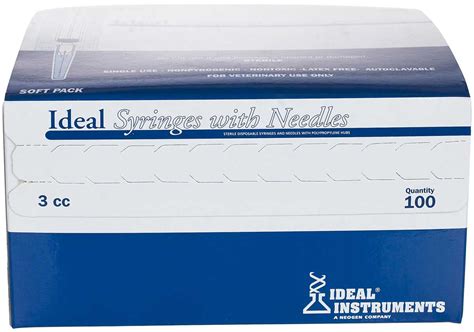 Ideal Disposable Syringes With Needles Ideal Instruments Needles Syringes