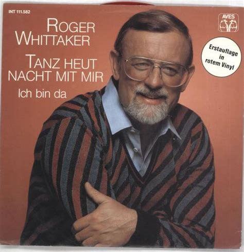 Roger Whittaker Tanz Heut Nacht Mit Mir Red Vinyl German 7 Vinyl
