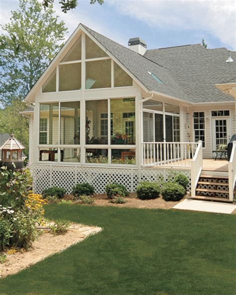8 Ways To Have More Appealing Screened Porch Deck House Exterior