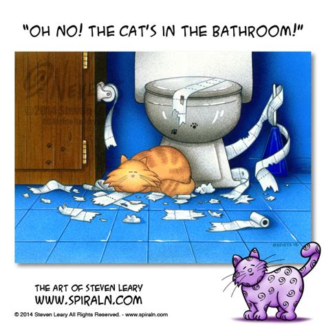 Bathroom Cat