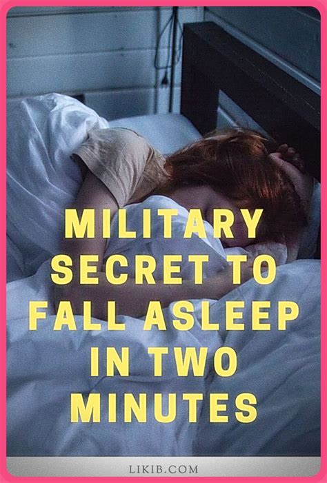 The Military Secret To Fall Asleep In Two Minutes How To Fall Asleep Healthy Website Daily