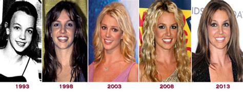 Britney Spears Plastic Surgery Before And After Top Piercings