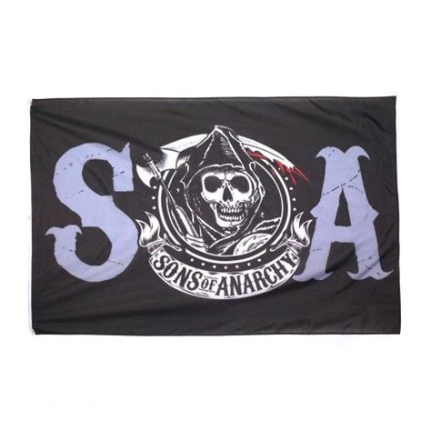 Sons Of Anarchy Logo Banner Would Look Good In My Living Room Sons
