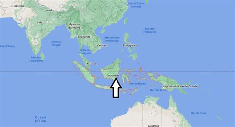 Où se trouve l'Indonésie? Où est situé l'Indonésie | Où se trouve