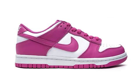 This Womens Nike Dunk Low Features Fuchsia Sneaker Freaker