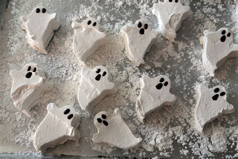 Halloween Treats Homemade Marshmallow Ghosts Halloween Recipes Bay