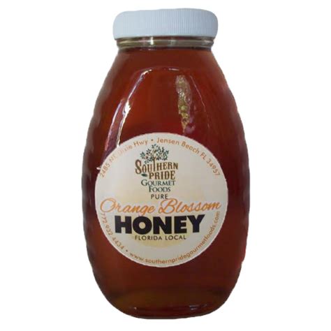 Pure Orange Blossom Honey Southern Pride Gourmet Foods