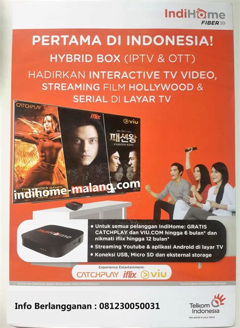 Perbandingan sajayang 20 mbps lebih murah dari yg 10 mbps, tunggu apalagi. KINI INDIHOME MENGGUNAKAN STB HYBRID, APA KELEBIHANNYA ...