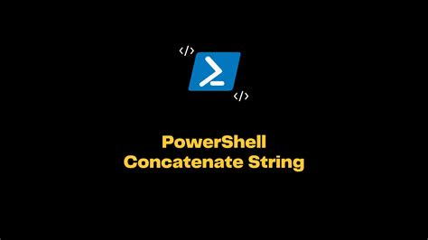 Powershell Concatenate String Itsmycode