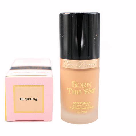 Afsheen TOO FACED Born This Way Foundation Porcelain