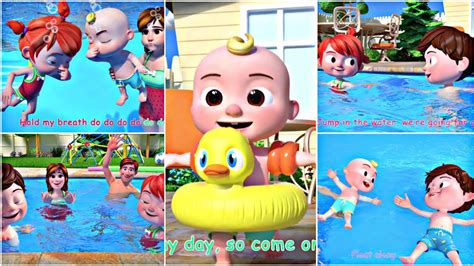 Cocomelon Swim Song 🔥swimming Song Sing Along Cocomelon Nursery