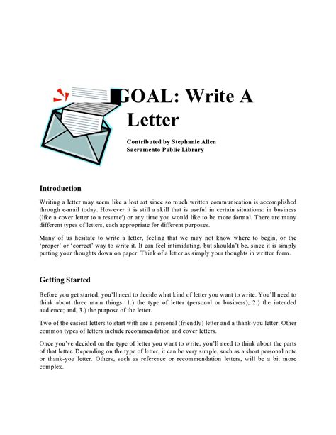 Personal Letter Free Downloadable Templates For Word Acakiss