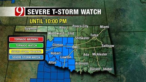 Severe Storms Possible Tonight Tomorrow In Oklahoma