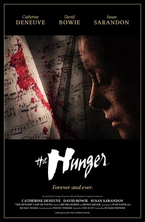 He was actually 36 when he made the hunger , the 1983 tony scott film described by roger ebert as an agonizingly bad vampire movie. BEYOND HORROR DESIGN: THE HUNGER (Tony Scott 1983)
