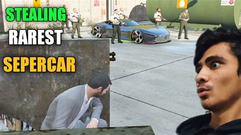 Stealing Most Rarest Supercar From Military Base GTA V Gameplays 7