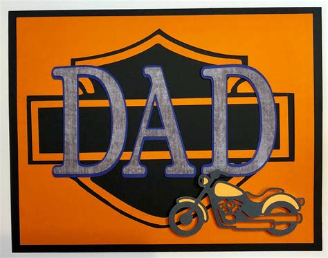 Moknowsall Bbtb2 Cricut Happy Fathers Day Harley Davidson Style