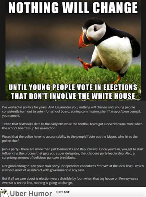 Young People Who Are Frustrated With Politics Funny