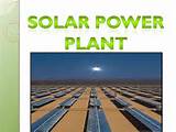 Ppt On Solar Power Plant
