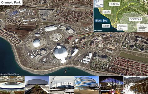 Sochi 2014 Olympic Venue Guide With Images Olympic Venues