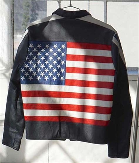 We can help you achieve your dreams. USA American Flag Selena Gomez Black Leather Jacket | TLC