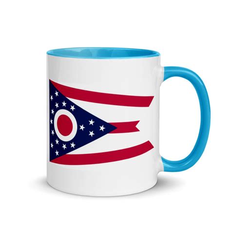 Ohio Mug Ohio Flag Mug Proud State Mug | Etsy